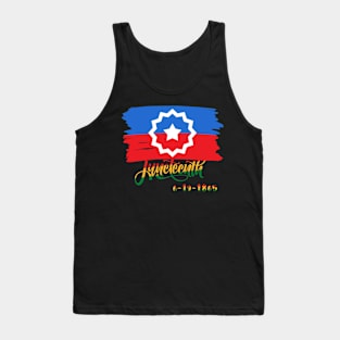 Juneteenth Flag Freedom June 19th Celebration Men Women Kids Tank Top